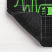 Beenden Sie die gefütterte gezeichnete Ebene Mousepad (Ecke)