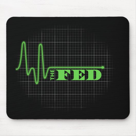 Beenden Sie die gefütterte gezeichnete Ebene Mousepad (Vorne)