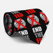 Beenden Sie die gefütterte Krawatte - Schwarzes, (Gerollt)