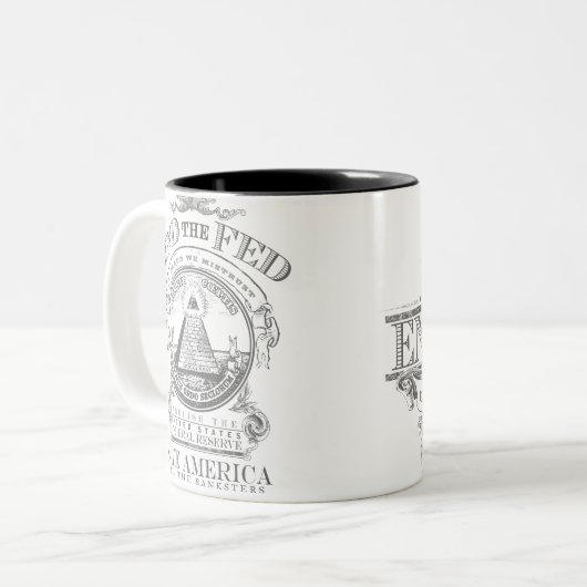 Beenden Sie die gefütterte Tasse (Vorderseite Links)