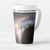 Beenden Sie die Hoax Latte Tasse von RoseWrites (Rechte Ecke)