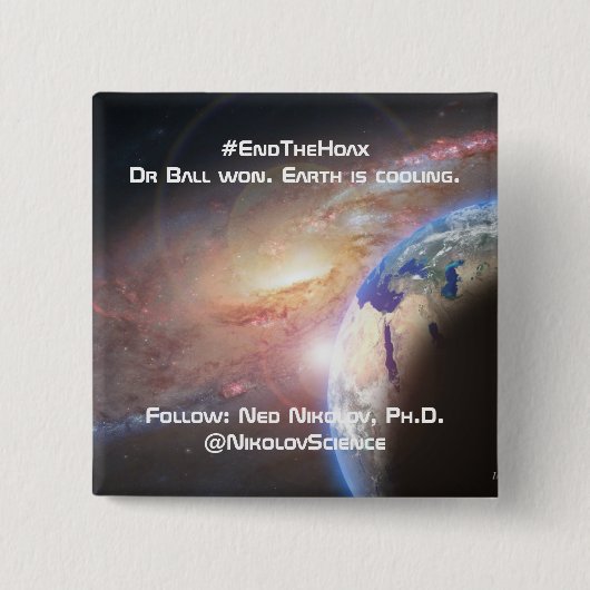 Beenden Sie die Hoax-Taste von RoseWrits Button (Vorderseite)