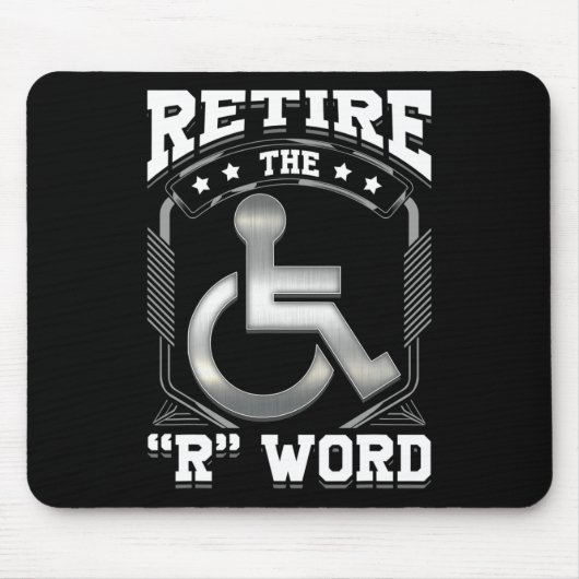 Beenden Sie die Mit Behinderung Behinderung des R- Mousepad (Vorne)
