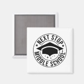 Beenden Sie die Mittelschule Abschluss Ki Magnet (Vorderseite/Rückseite)