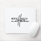 Beenden Sie die psychischen Probleme des Stigmas Mousepad (Mit Mouse)