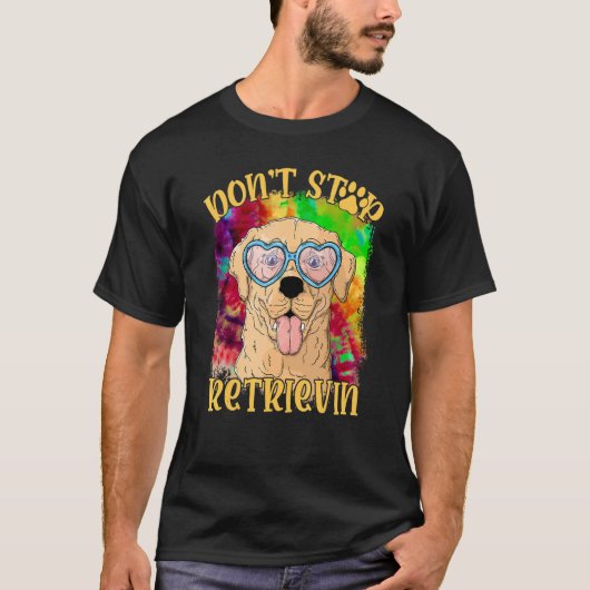 Beenden Sie die Retriever-Retriever in den farbenf T-Shirt (Vorderseite)