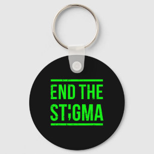 Beenden Sie die Stigma Mental Health Awareness War Schlüsselanhänger
