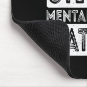 Beenden Sie die Stigma psychische Gesundheitsprobl Mousepad (Ecke)