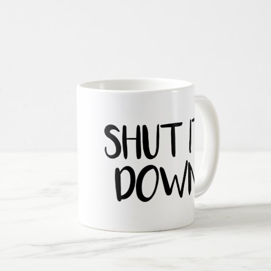 Beenden Sie die Tasse (VorderseiteRechts)