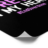 Beenden Sie die Überdosierung auf meiner Seite nic Poster (Ecke)