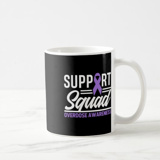 Beenden Sie die Überdosierung Unterstützung durch Kaffeetasse (Rechts)