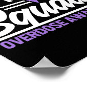 Beenden Sie die Überdosierung Unterstützung durch Poster (Ecke)