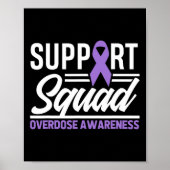 Beenden Sie die Überdosierung Unterstützung durch Poster (Vorne)
