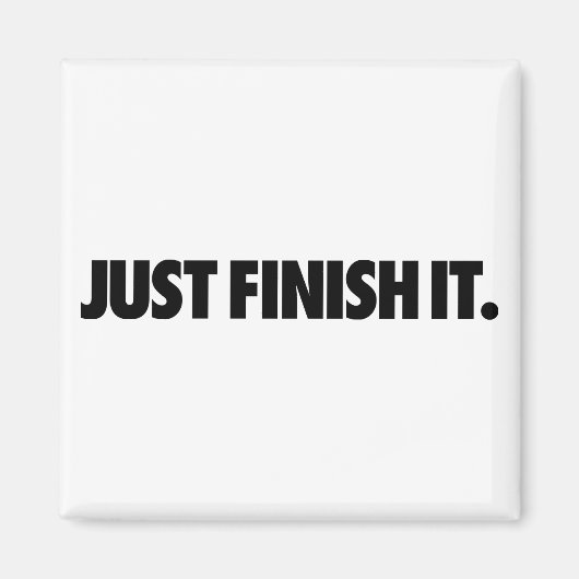 Beenden Sie es einfach. Zauberhaft Magnet (Vorne)