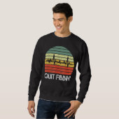 Beenden Sie Fibbin Vintage Vorhofflimmern Sweatshirt (Vorne ganz)