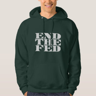 Beenden Sie gefüttert Hoodie