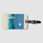 Beenden Sie Ihre Daytraumwüste nicht Gepäckanhänger (Vorderseite (Horizontal))