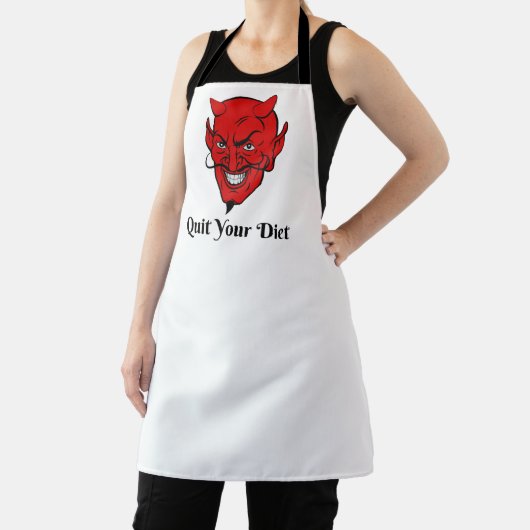 Beenden Sie Ihren Diet Devil Satan Schürze (InSitu)