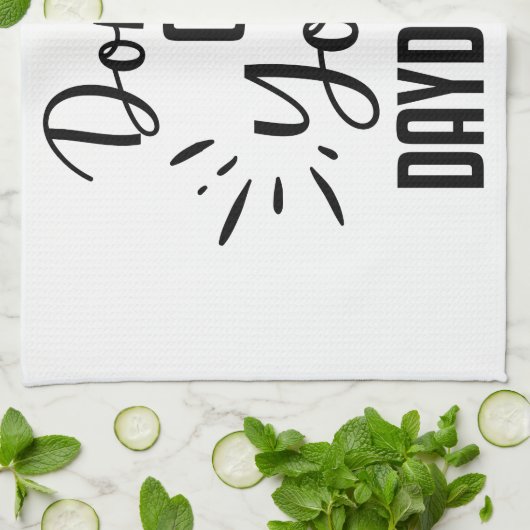 Beenden Sie Ihren Traum nicht Geschirrtuch (Gefaltet)