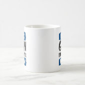 Beenden Sie jetzt die Gewalt Kaffeetasse (Mittel)