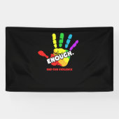 Beenden Sie jetzt die Gewalt von Waffen mit ausrei Banner (Horizontal)