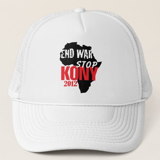 Beenden Sie Kony 2012 Hat Truckerkappe (Vorderseite)