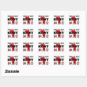 Beenden Sie Kony 2012 Stickers (Blatt)