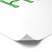 Beenden Sie nicht, bis das Wunder passiert Poster (Ecke)