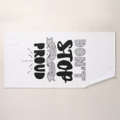 Beenden Sie nicht den Erfolg eines Zitats, das Sie Badehandtuch (Badehandtuch)