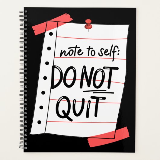 Beenden Sie nicht den Kalender-Planer der Inspirat Planer (Vorderseite)