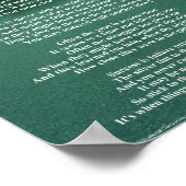 Beenden Sie nicht - Poster 8 "x10" (Ecke)