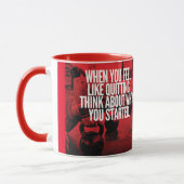 Beenden Sie nicht - Workout Motivierend Tasse (Links)