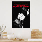 Beenden Sie niemals die Fitness der inspirierenden Poster (Küche)