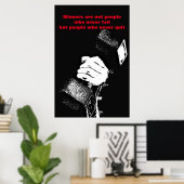 Beenden Sie niemals die Fitness der inspirierenden Poster (Heimbüro)