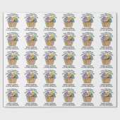 Beenden vor der Hausarbeit Geschenkpapier (Flach)