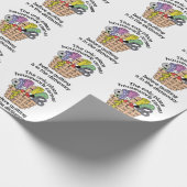 Beenden vor der Hausarbeit Geschenkpapier (Ecke)