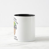 Beenden vor der Hausarbeit Tasse (Zentrum)