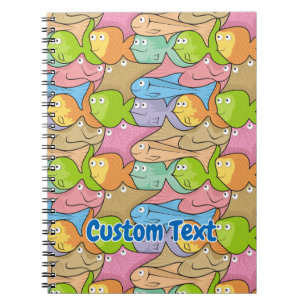 Beendet Cartoon-Notebook Notizblock
