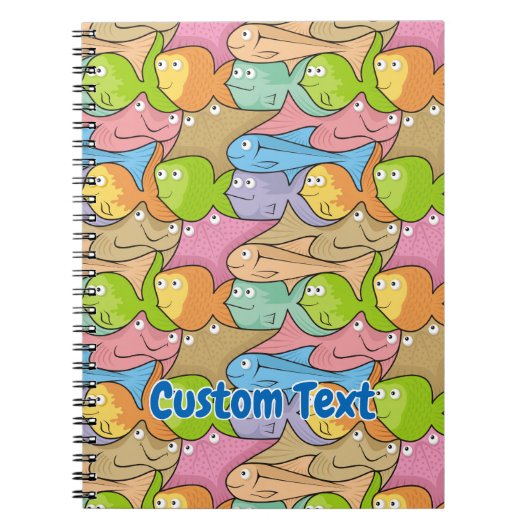 Beendet Cartoon-Notebook Notizblock (Vorderseite)