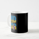 Beendet den Krieg Graffiti Kinder unterstützen Sel Kaffeetasse (Vorderseite Links)