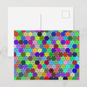 Beendet Postkarte (Vorne/Hinten)