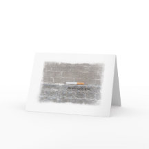 Beendigte rauchende Glückwunsch-Ermutigung