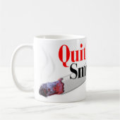 Beendigtes Rauchen Kaffeetasse (Links)
