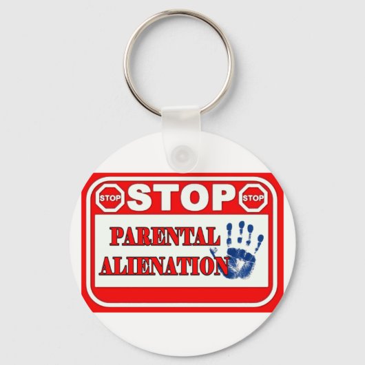 Beendigung der Elternzugehörigkeit Schlüsselanhänger (Vorderseite)