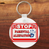 Beendigung der Elternzugehörigkeit Schlüsselanhänger (Vorderseite)