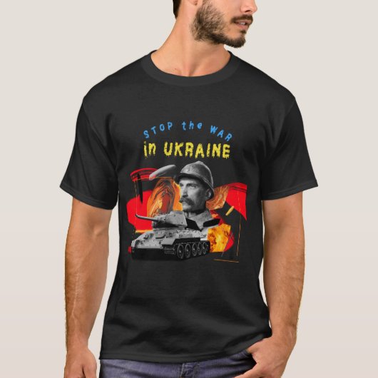 Beendigung des Krieges in der Ukraine - T - Shirt  (Vorderseite)