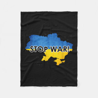 Beendigung des Krieges in der Ukraine - Unterstütz Fleecedecke