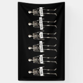 Beendigung des Rassismus Menschenrechte Menschen S Banner (Vertikal)