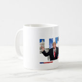 Beendigung einer Albtraum-Donald-Trump Kaffeetasse (Vorderseite Links)