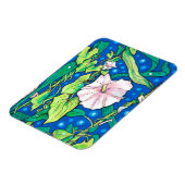 Beendweed Reed Summer Wildblumen Blumenmalerei Magnet (Linke Seite)